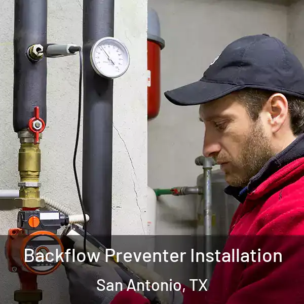  Backflow Preventer Installation San Antonio, TX