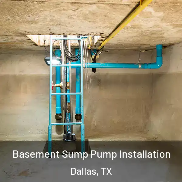  Basement Sump Pump Installation Dallas, TX