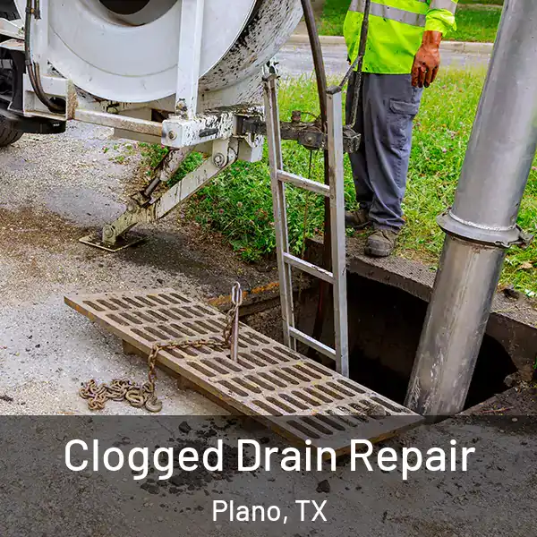  Clogged Drain Repair Plano, TX