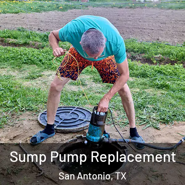  Sump Pump Replacement San Antonio, TX