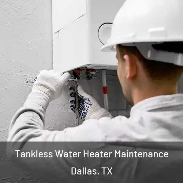  Tankless Water Heater Maintenance Dallas, TX